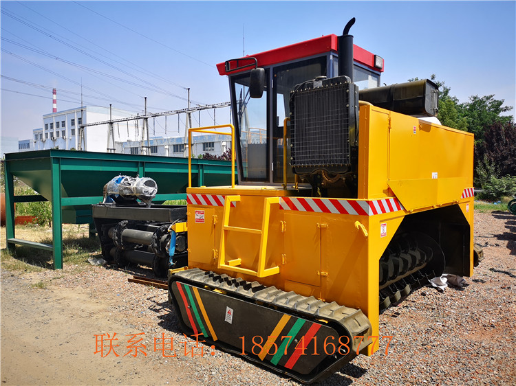 履带翻抛机的用途