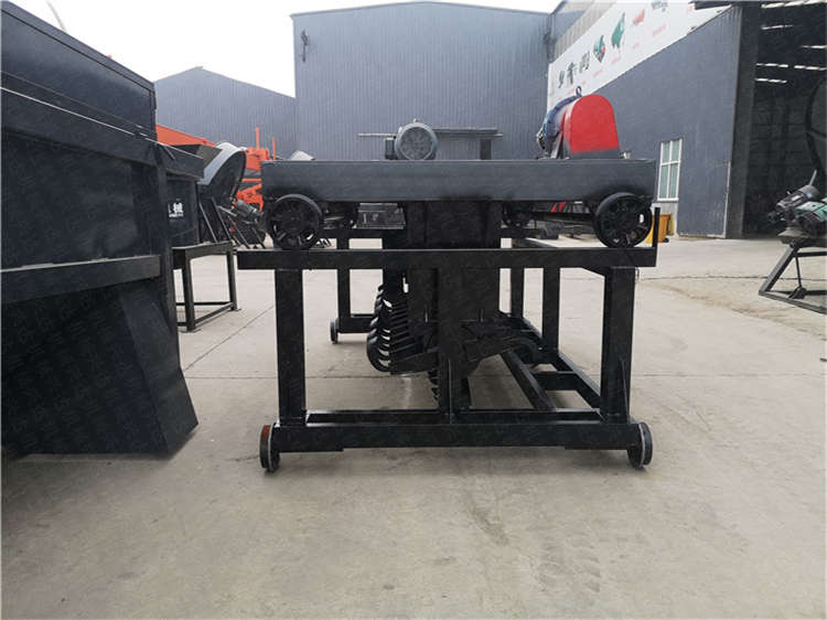 好氧发酵设备简易槽式翻抛机处理猪粪鸡粪秸秆堆肥机