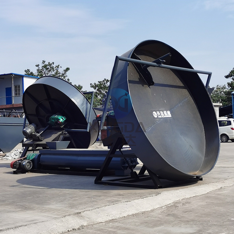 忻州有机肥制粒设备圆盘造粒机的功能优点