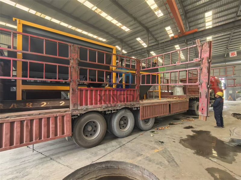 年产3万吨有机肥生产线设备发货现场