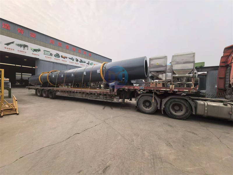 年产3万吨颗粒肥生产线发货现场